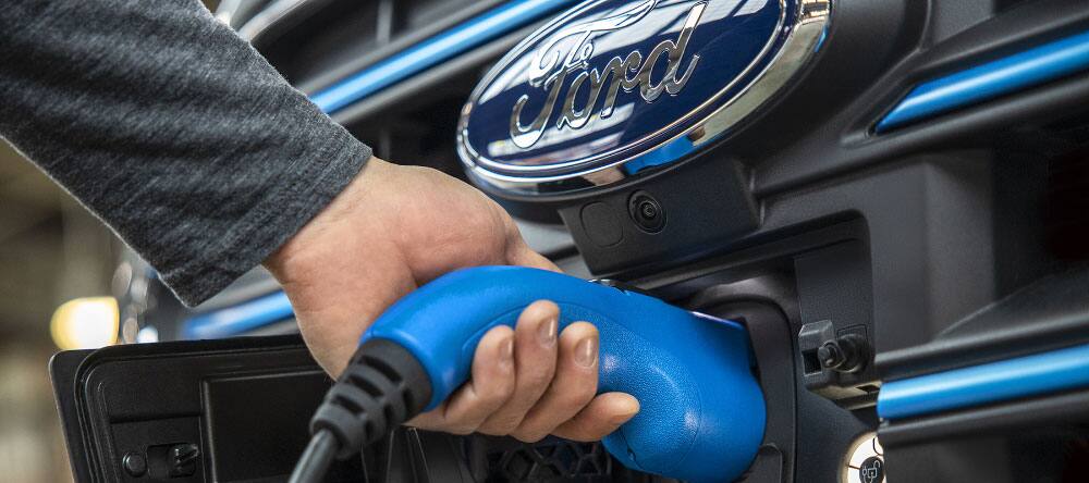 Charging the Ford e-Transit is easy and convenient.